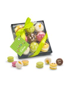 Bunte Oster-Macarons, 90 g