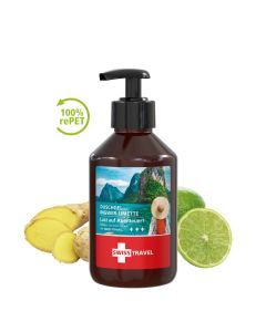 Duschgel Ingwer-Limette, 250 ml, Body Label (R-PET)