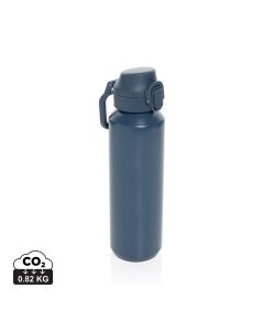 Via RCS Re-Steel Sportflasche mit Verschluss, 600ml