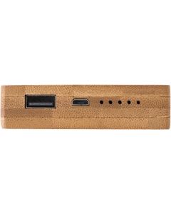 Powerbank aus Bambus Walter