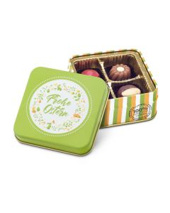 Frohe Ostern - Pralinendose mit 50 g