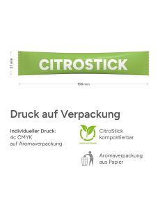 Bio CitroStick - Heisse Zitrone - Individ. Design