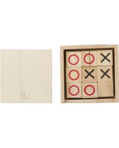 Tic Tac Toe Alessio | Kiefernholz