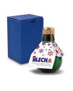 Kleinste Sektflasche der Welt! Eigendesign — Inklusive Geschenkkarton, 125 ml