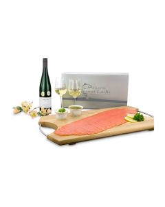 Lachs-Gutschein in Holzbox: Genießer
