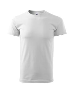 Herren T-Shirt Basic weiß (ab 50 Stück)