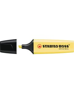 STABILO BOSS ORIGINAL Pastel Leuchtmarkierer, pudriges gelb