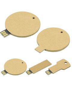 USB Stick Greencard round