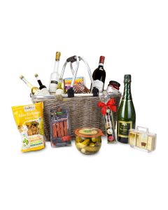 Geschenkkorb XXL - Einkaufskorb mit 14 leckeren Produkten