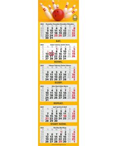 Mehrblock-Monatskalender Hexa Light 6 (ab 50 Stück)