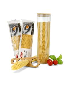 Spaghetti im Glas