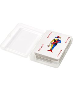 Kartenspiel in transparenter PET Box Victoria