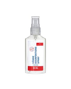 Hände-Desinfektionsspray (DIN EN 1500), 50 ml, Body Label (R-PET)