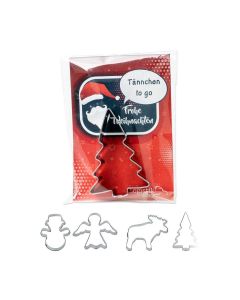 Backförmchen-Winter Werbetüte (ab 250 Stück)