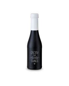 Promo Secco Piccolo – Flasche schwarz matt, 0,2 l