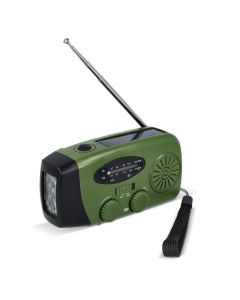 SafeSound Notfallradio mit Solar und Handaufzug