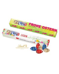 Länglicher Karton bietet ausreichend Platz für Ihr Motiv als schmaler Werbeträger Ostern