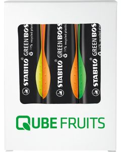 STABILO GREEN BOSS Leuchtmarkierer 3er-Set