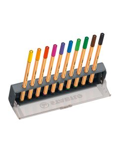 STABILO point 88 Click Set für 10 Fineliner