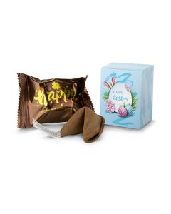 Frohe Ostern Glückskeks Schokolade