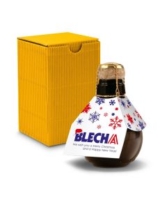 Kleinste Sektflasche der Welt! Eigendesign — Inklusive Geschenkkarton, 125 ml