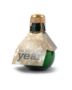 Kleinste Sektflasche der Welt! Happy New Year - Ohne Geschenkkarton, 125 ml