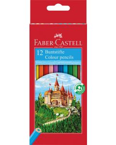 Buntstift 12er Etui Castle