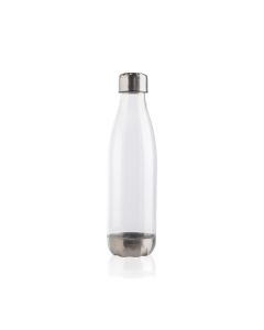Auslaufsichere Trinkflasche mit Stainless-Steel-Deckel