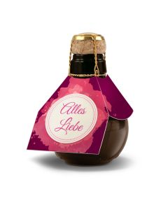 Kleinste Sektflasche der Welt! Alles Liebe - Ohne Geschenkkarton, 125 ml