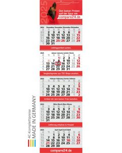 Werbekalender bedrucken großer Wandkalender Grande Wire-O