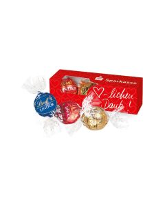 Lindt Lindor Präsent, 3er zu Ostern (ab 100 Stück)