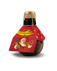 Kleinste Sektflasche der Welt! Weihnachtsgruß - Ohne Geschenkkarton, 125 ml