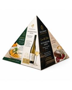 Tischaufsteller Pyramide 4-seitig (ab 100 Stück)