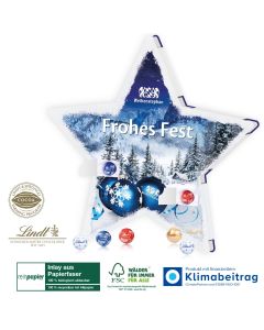 Lindt Minis Adventskalender Stern Organic (ab 100 Stück)