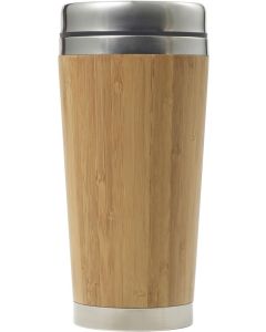 Reisebecher Sabine | Bambus und Edelstahl | 400 ml