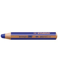 STABILO woody 3 in 1 Farbstift, ultramarinblau