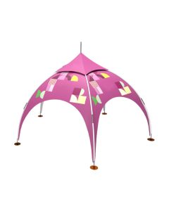 5x5m Promotionzelt als Premium Pavillon mit Ihrem Logo bedrucken