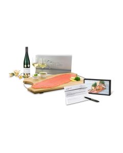 Lachs-Gutschein in Holzbox: Genießer
