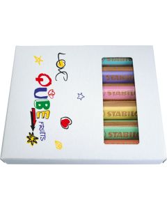 STABILO woody 3 in 1 Farbstift 6er-Set
