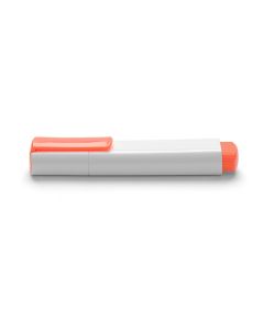 Textliner weiss / orange