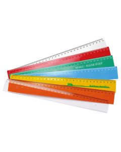 Lineal 30 cm breit (ab 100 Stück)