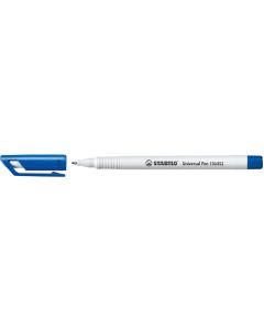 STABILO Universal-Pen Folienschreiber, weiß/blau