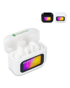 Kabellose ANC-Earbuds mit LCD-Touchscreen-Steuerung