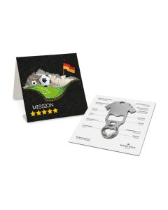 Key Tool Football WM Edition, Multifunktionswerkzeug in Trikot-Form mit 18 Funktionen