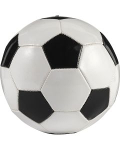 Fußball Ariz | Kunststoff | Größe 5 | Klassisch schwarz-weiß