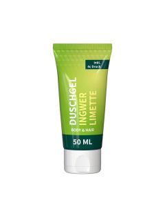 Duschgel Ingwer-Limette, 50 ml Tube