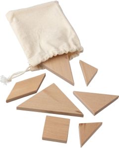 Natürliches Holz-Tangram-Puzzle Ulrike