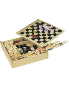 Spielset in Holzbox Cherie