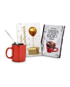 Tassenkuchen Schokolade 70 g, Herzlichen Glückwunsch