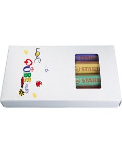 STABILO woody duo Farbstift 4er-Set